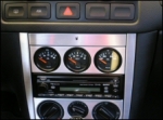 42nd Draft design 3 Gauge Console Kit for VW MK4