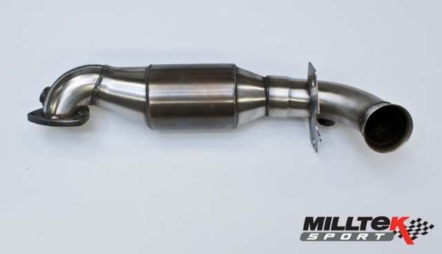 Milltek Downpipe with High Flow Car for R56 Cooper S/JCW