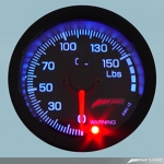 Backlit Oil Pressure Gauge