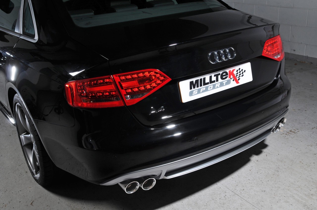 Milltek Cat Back Exhaust for Audi B8 A4 2.0T