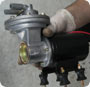 TyrolSport vacuum pump installation on vw